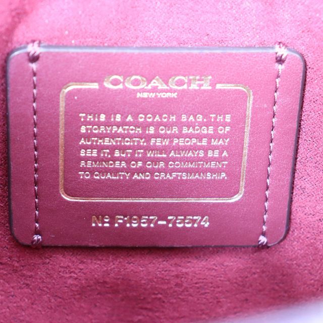 COACH コーチ　ショルダーバッグ　レディース　茶　USED 6