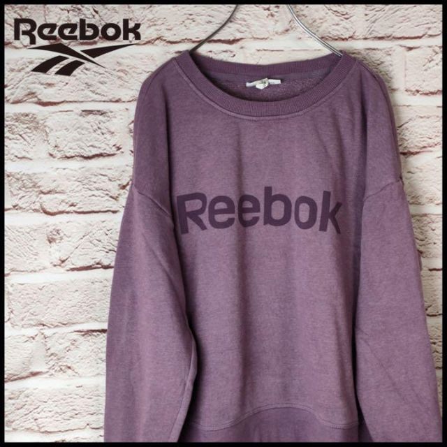 Reebok(リーボック)のReebok　トレーナー　メンズ　レディース ゆるだぼ　古着男子　古着女子 レディースのトップス(トレーナー/スウェット)の商品写真