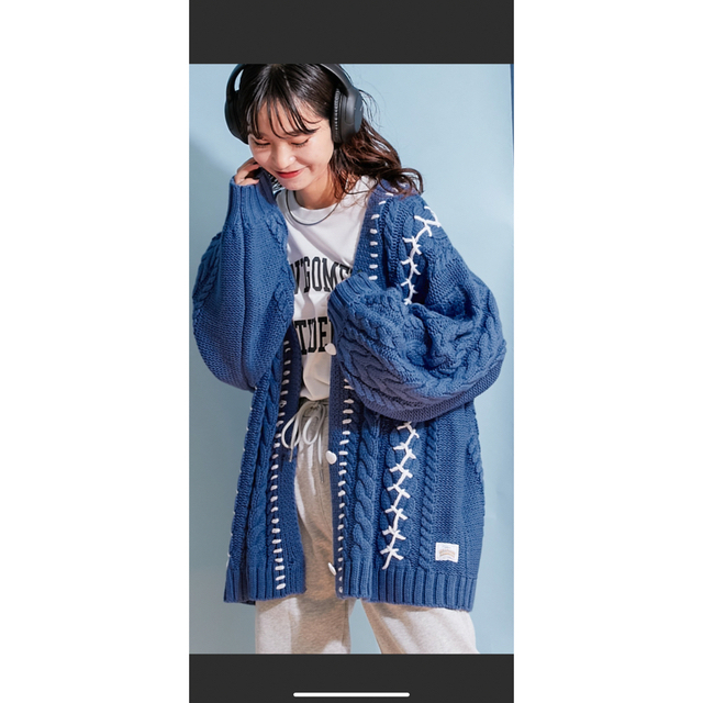 2/19まで値下げ チャオパニック カーディガン - カーディガン