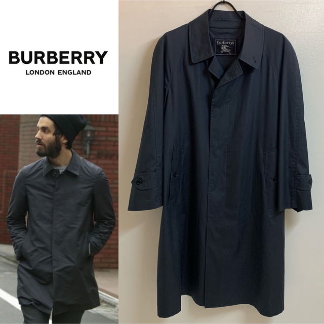 BURBERRYS VINTAGE 80s JAPAN製 スプリングコート 薄手 お気に入りの