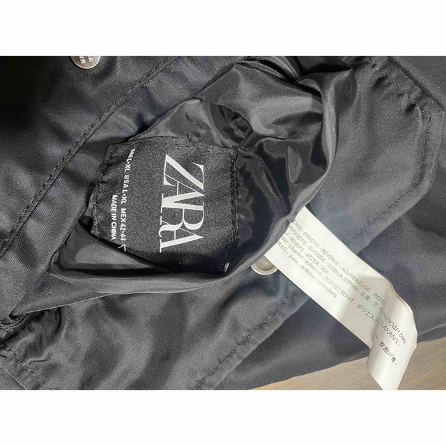 ZARA(ザラ)のZARA  リバーシブル　ボアパーカー メンズのジャケット/アウター(ブルゾン)の商品写真