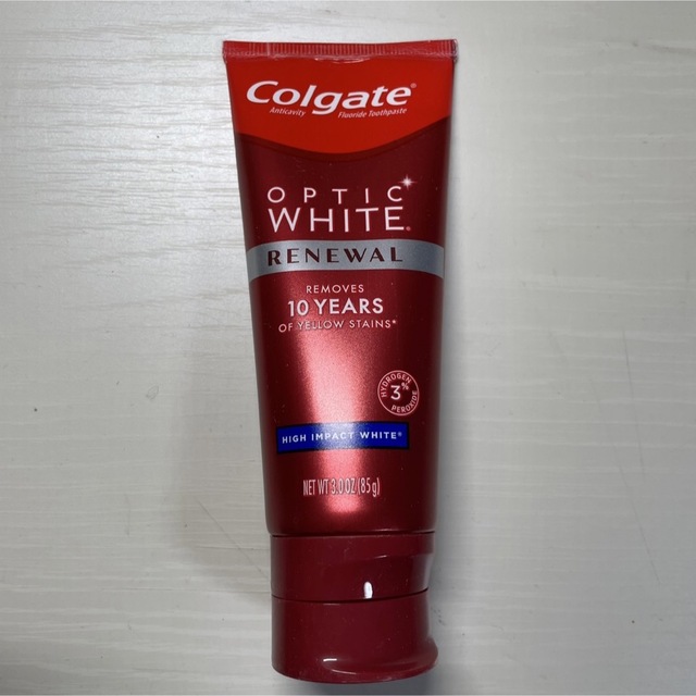 コルゲート 歯磨き粉 オプティックホワイト ハイインパクト85g  コスメ/美容のオーラルケア(歯磨き粉)の商品写真