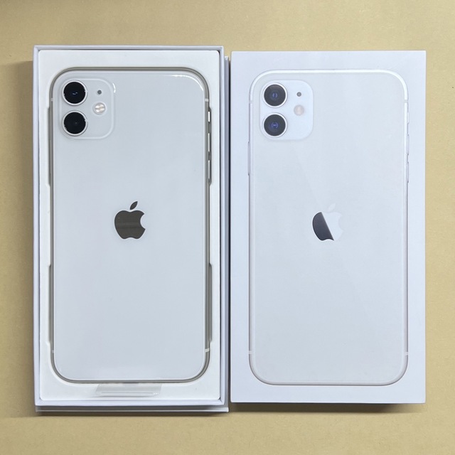 新品 Apple - Apple iPhone11 SIMフリー White 64GB スマートフォン