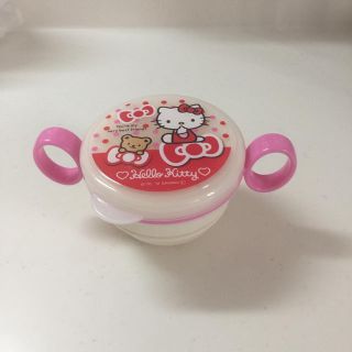 サンリオ(サンリオ)の【ポプリンさま専用】キティちゃん ボーロカップ(離乳食器セット)