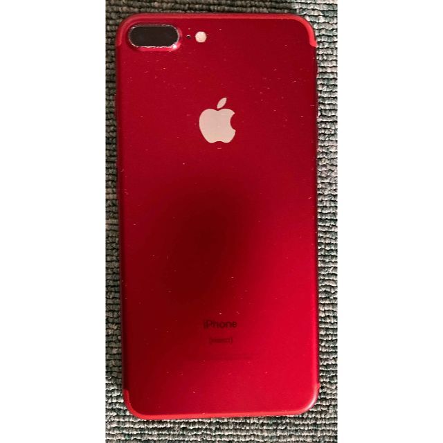 Apple(アップル)のApple iPhone7 Plus 128GB (PRODUCT) RED スマホ/家電/カメラのスマートフォン/携帯電話(スマートフォン本体)の商品写真