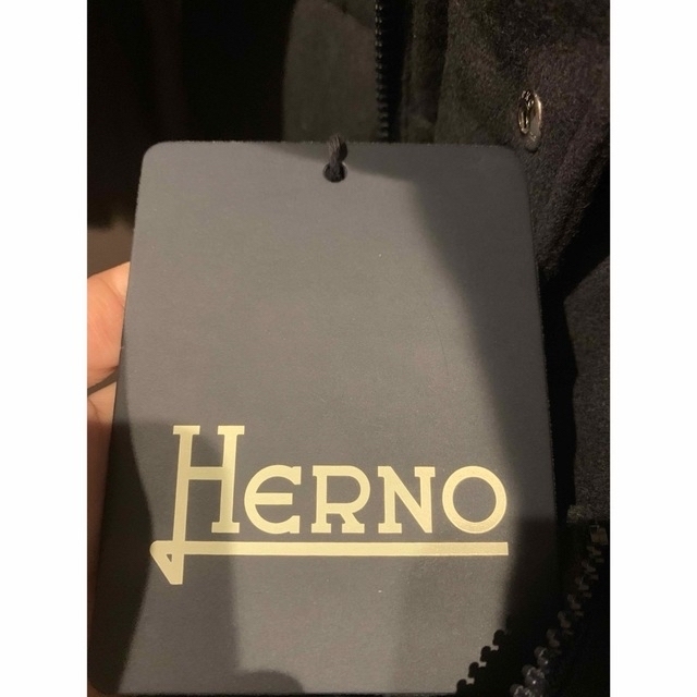 HERNO(ヘルノ)のヘルノ herno polar tech 紺色　ネイビー メンズのジャケット/アウター(ダウンジャケット)の商品写真