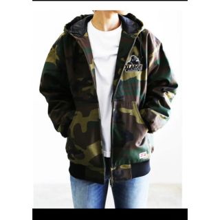 《激レア》XLARGE★エクストララージ★ボア フリース ジャケット 迷彩 ＸＬ