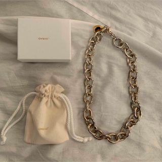 ドゥロワー(Drawer)のchieko+ チエコbigchainnecklace ビッグチェーンネックレス(ネックレス)