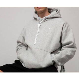 ナイキ(NIKE)のMサイズ NikeLab Fleece Hoodie ナイキ パーカー グレー(パーカー)