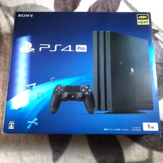 プレイステーション4(PlayStation4)のPS4 Pro ブラック1TB プレステ4 プロ(家庭用ゲーム機本体)