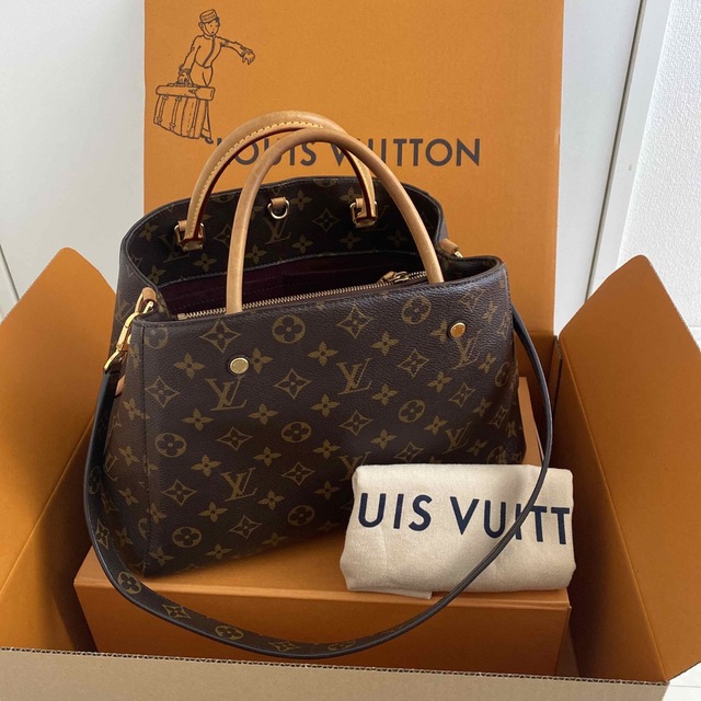 大注目 LOUIS ルイヴィトン モンテーニュMM - VUITTON ショルダー