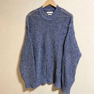 yoke mesh knit メッシュニット