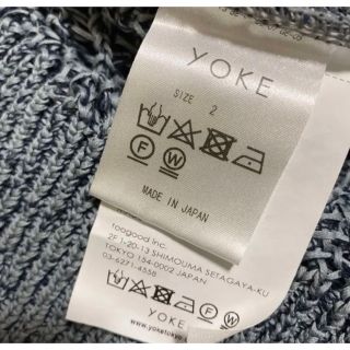 yoke mesh knit メッシュニット