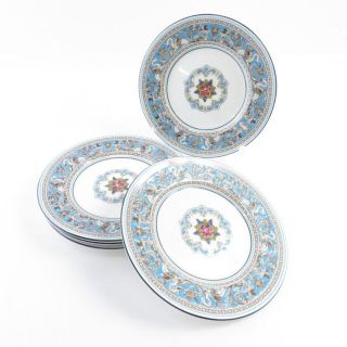 美品 WEDGWOOD ウェッジウッド フロレンティーンターコイズ 小皿 5枚