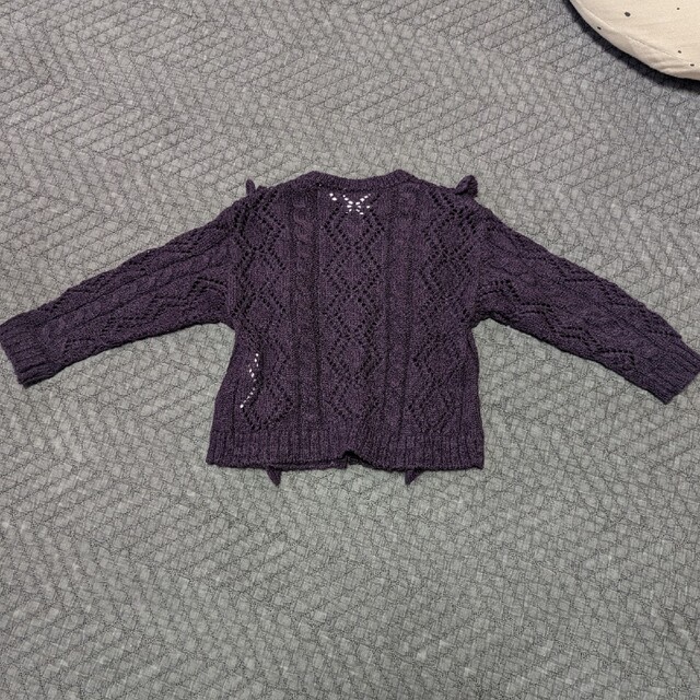 ZARA KIDS(ザラキッズ)のzarababy　フリルカーディガン　86　12-18m キッズ/ベビー/マタニティのキッズ服女の子用(90cm~)(カーディガン)の商品写真