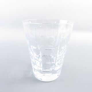 バカラ(Baccarat)の美品 Baccarat バカラ エキノックス タンブラー 1点 クリア クリスタル グラス SY5316C (タンブラー)