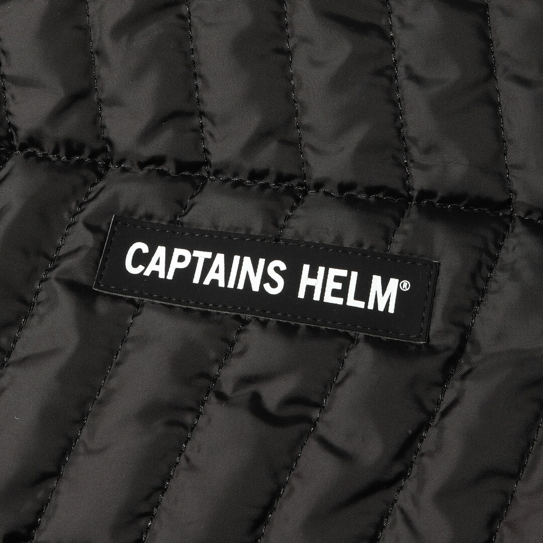 CAPTAINS HELM キャプテンヘルム ベスト テック キルティング 中綿ベスト インナーベスト TEC QUILTING LAYER VEST 21AW ブラック 黒 L トップス 【メンズ】【美品】