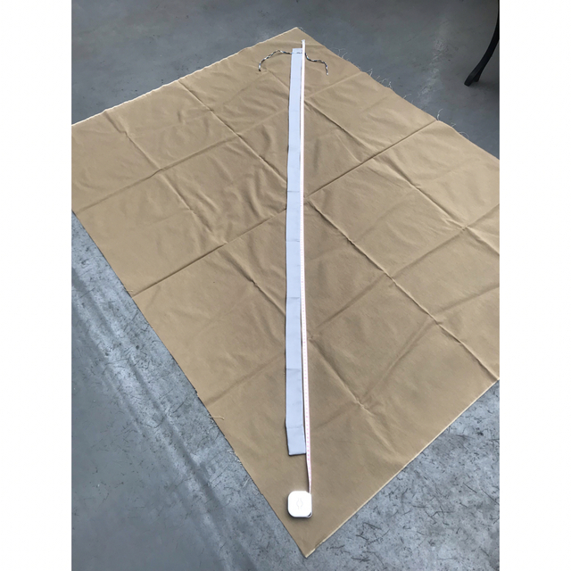 鯉鶴亀様専用　竿袋　ベージュ　サイズ：170×4 スポーツ/アウトドアのフィッシング(その他)の商品写真