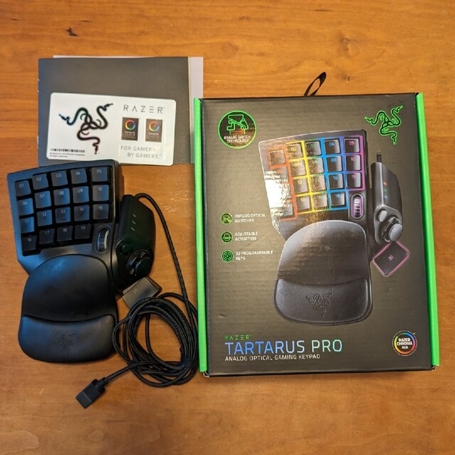 Razer Tartarus Pro 左手キーボード