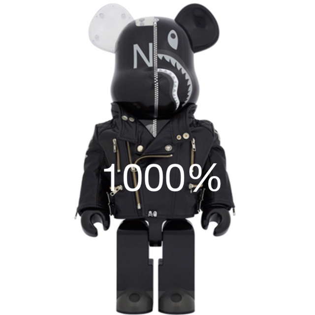 A BATHING APE(アベイシングエイプ)のBAPE × NEIGHBORHOOD BE@RBRICK 1000％ ハンドメイドのおもちゃ(フィギュア)の商品写真