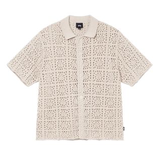 ステューシー(STUSSY)のstussy CROCHET SHIRT (シャツ)