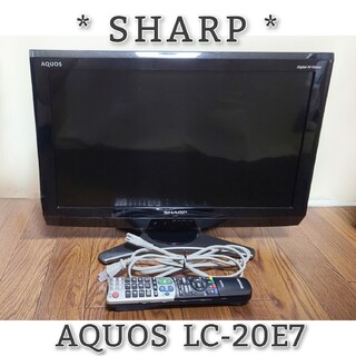 SHARP - SHARP 19型 液晶テレビ 白 2013年製 中古の通販 by クリーム's 