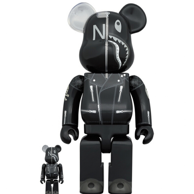 BE@RBRICK BAPE × NEIGHBORHOOD 100%&400%