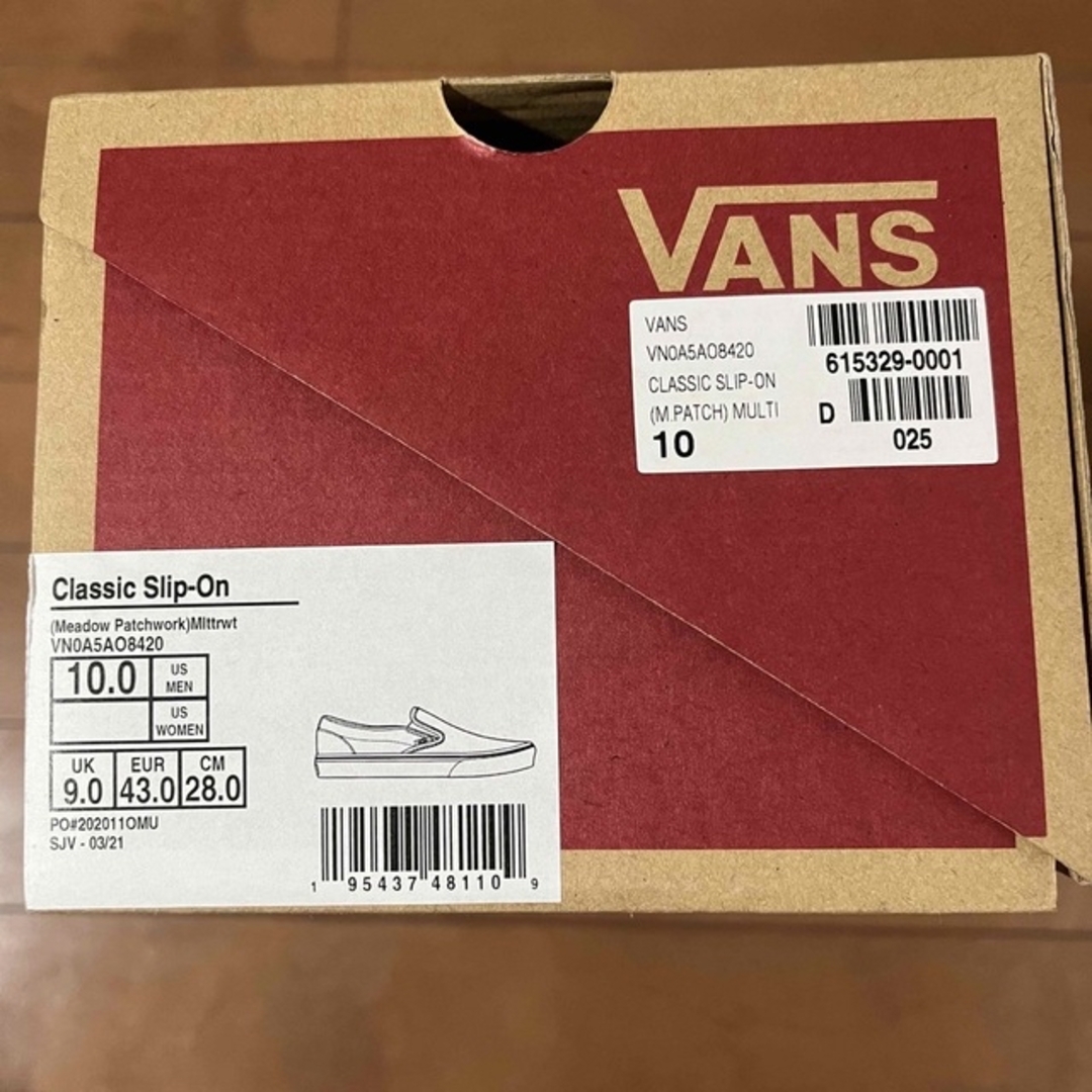 VANS(ヴァンズ)のVANS スニーカー　28cm 新品 メンズの靴/シューズ(スニーカー)の商品写真