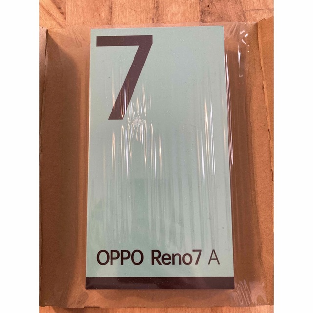 新品未開封★OPPO Reno7 A SIMフリー ワイモバイル 128GBスマートフォン本体
