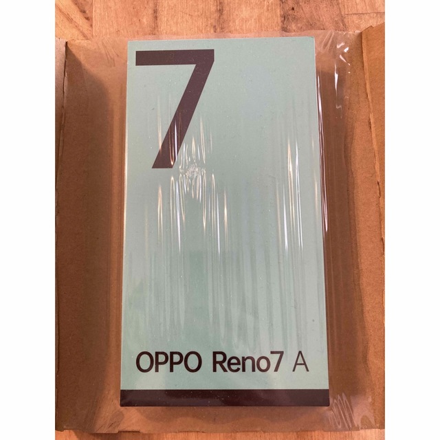 新品未開封★OPPO Reno7 A SIMフリー ワイモバイル 128GB 