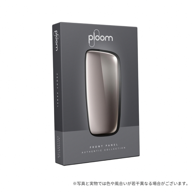 PloomTECH(プルームテック)のプルームX用フロントパネル＜ウォームシルバー＞ メンズのファッション小物(タバコグッズ)の商品写真