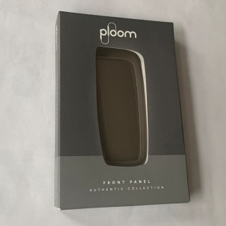 プルームテック(PloomTECH)のプルームX用フロントパネル＜ウォームシルバー＞(タバコグッズ)