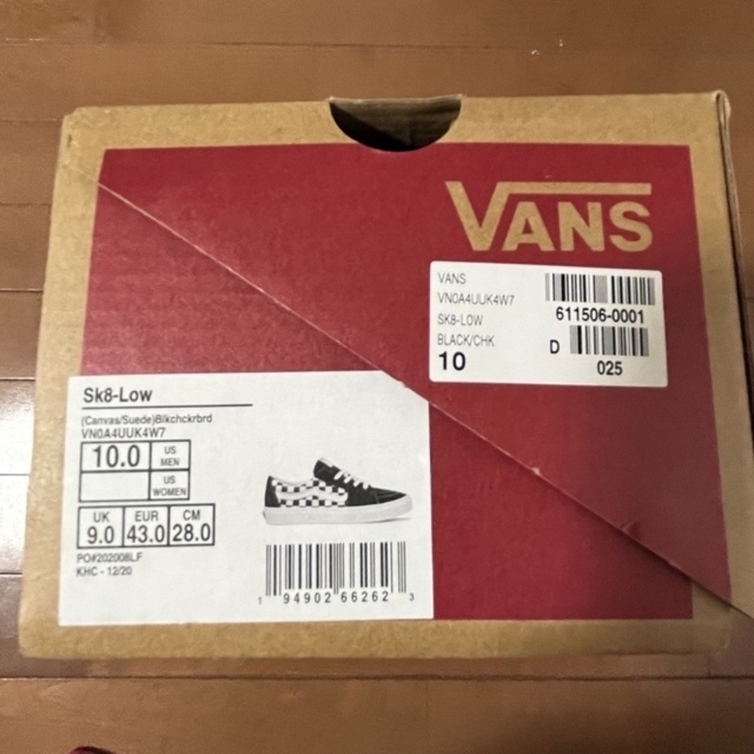 VANS(ヴァンズ)のVANS スニーカー　28cm 新品 メンズの靴/シューズ(スニーカー)の商品写真