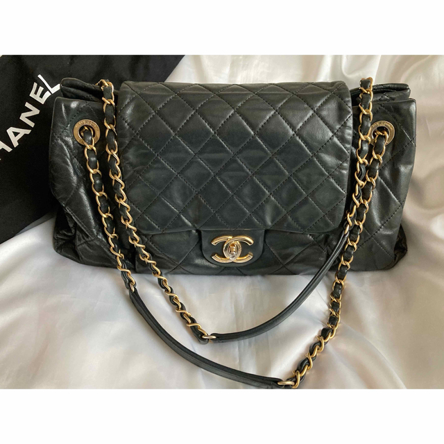 美品CHANEL マトラッセ ショルダーバッグ ラムスキン ヴィンテージ