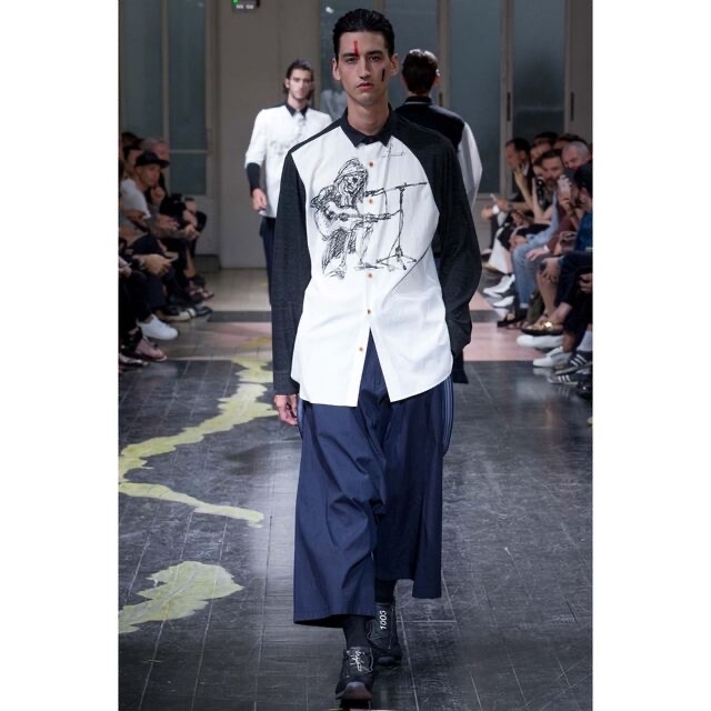 非売品 Yohji - HOMME POUR Yamamoto Yohji Yamamoto 凛刺繍デッサン