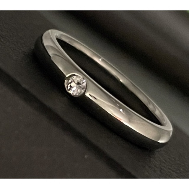 高評価! HARRY WINSTON - ハリーウィンストン リング 9号 プラチナ