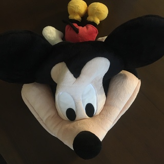 ディズニー(Disney)のミッキー　ファンキャップ　ぬいぐるみ　ディズニー　帽子(キャラクターグッズ)