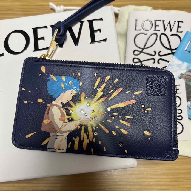 肌触りがいい LOEWE LOEWEロエベ ハウルとカルシファー コインカード