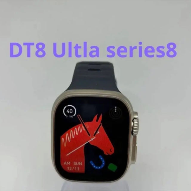 DT8 Ultla series8 アップル風スマートウォッチ メンズの時計(腕時計(デジタル))の商品写真