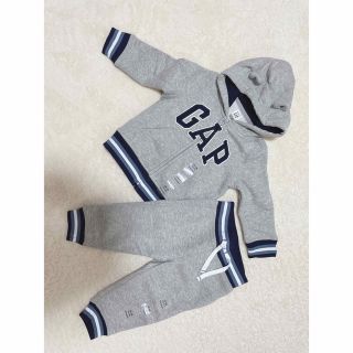 ベビーギャップ(babyGAP)の【新品】babyGAPパーカー・パンツ GAPセットアップ くま耳パーカー(パンツ)