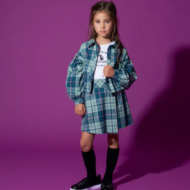 ANNA SUI mini(アナスイミニ)の新品未使用アナスイミニ　セットアップ キッズ/ベビー/マタニティのキッズ服女の子用(90cm~)(Tシャツ/カットソー)の商品写真