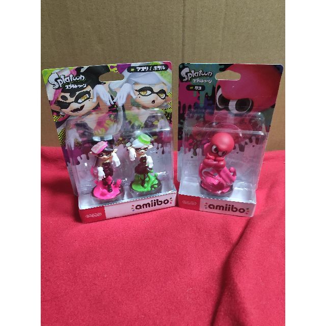 未開封 シオカラーズ + タコ スプラトゥーン amiibo スプラ アミーボ