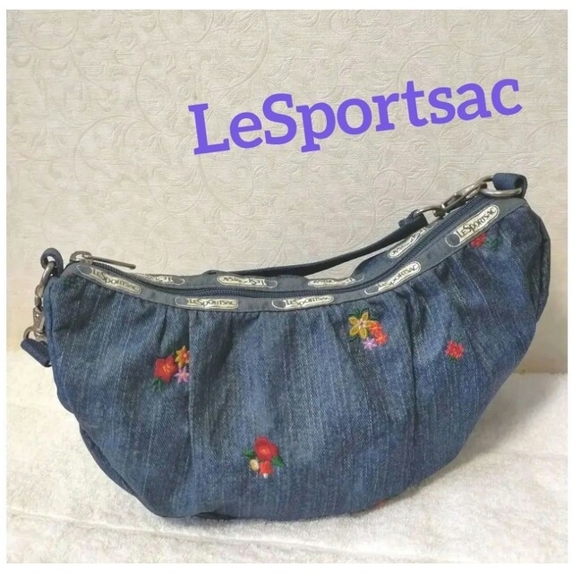 LeSportsac(レスポートサック)のレスポートサック　花柄　手付きポーチ レディースのファッション小物(ポーチ)の商品写真