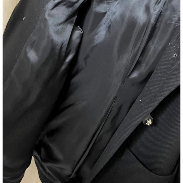 ZARA(ザラ)のザラ ZARA レディース コート ファー フード ミドル丈 レディースのジャケット/アウター(ロングコート)の商品写真
