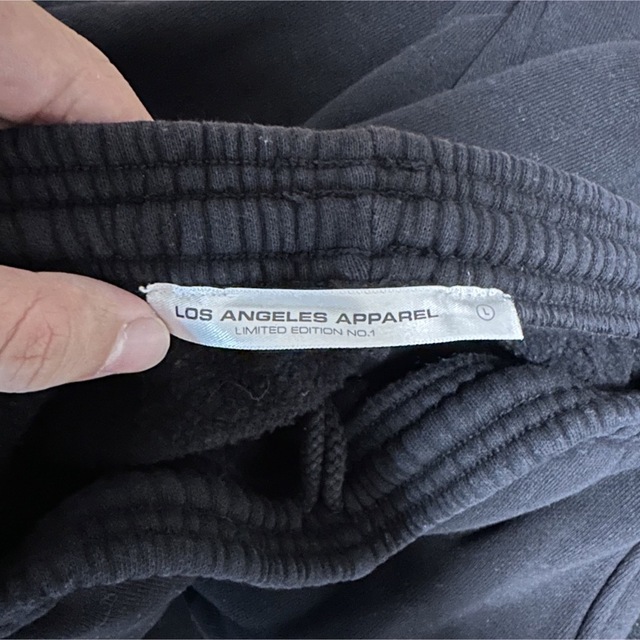 LOS ANGELES APPAREL(ロサンゼルスアパレル)のLos Ángels Apparel スウェットパンツ　L BLK メンズのパンツ(その他)の商品写真