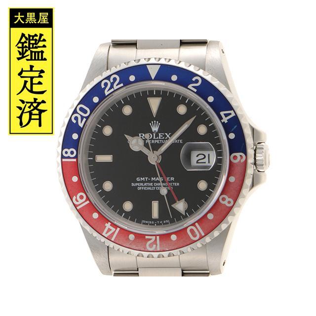 ROLEX - ロレックス GMTマスター 16700 青赤ベゼル ブラック  【200】