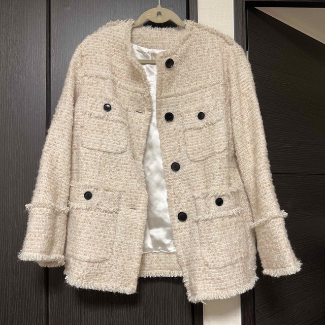 NO COLOR TWEED JACKET clane ツイードジャケット NO COLOR TWEED JACKET clane ツイードジャケット