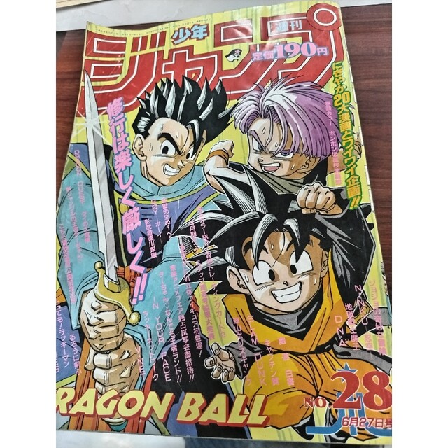 【レア】週刊少年ジャンプ　1994年28号　ドラゴンボール　表紙