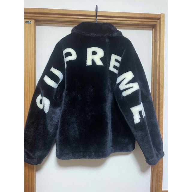 Supreme - supreme faux fur bomber jacket  L