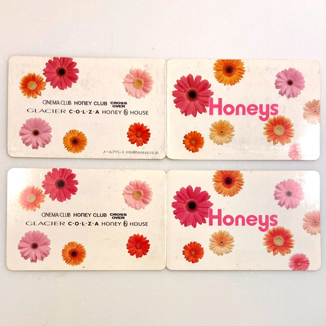 HONEYS(ハニーズ)の【Honeys】ポイントカード 41ポイント エンタメ/ホビーのエンタメ その他(その他)の商品写真